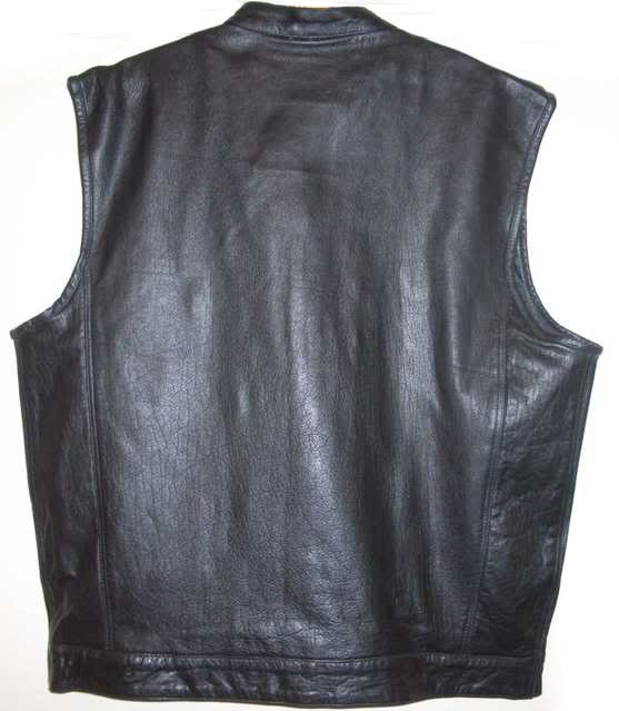Leather Vest (Sample Item)